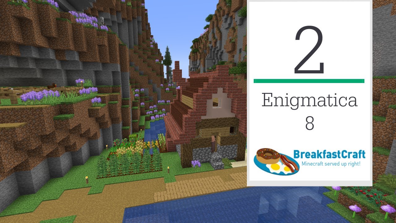 2 | Enigmatica 8 - Setting Up Our First Home | 1.18 Modded Minecraft ...