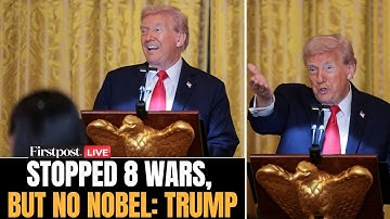 Trump LIVE: Donald Trump Jokes About Not Getting Nobel Peace Prize | Trump Ballroom Dinner | N18G