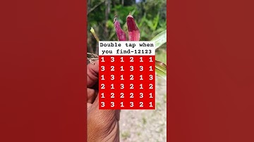 Double tap when you find-12123 #shorts #puzzlegame #mathstricks