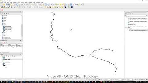 Clean Topology in QGIS 3.0.3