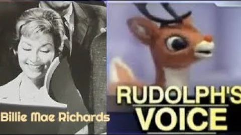 The Voice Of Rudolph the Red-Nosed Reindeer Billie...