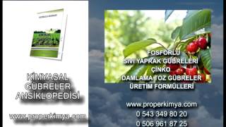 Sıvı Çinko Yaprak Gübresi Gübreleri Yapımı