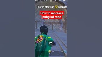 How to increase pubg kd ratio