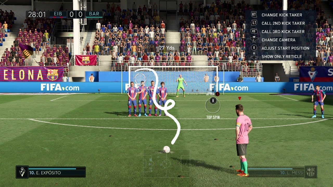 Best freekicks of FIFA 21 YouTube