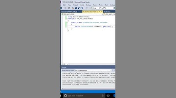 53 ASP .NET MVC - Simple CRUD Application - Part 2