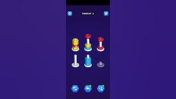 Nut Sort Level #3 #nutsort #gameplay #gameplaynutsort