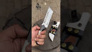 Custom knife-making tutorials and blacksmithing techniques. Crafting stunning, hand-forged blades