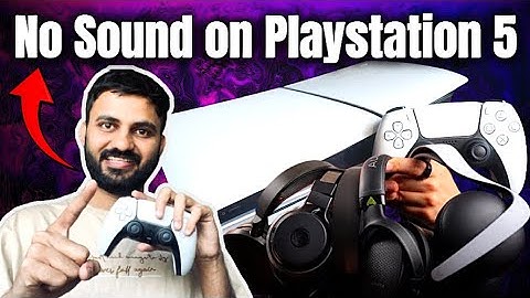 How to Fix No Sound on Playstation 5 ⚡#ps5