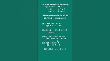 10th MATH | EXERCISE 1.4 sum 9 - Solutions |Types of Functions#MathSimplified #Samacheer #Tamilnadu