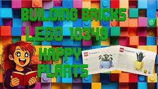 Flipthrough - LEGO 10349 Happy Plants | Building Bricks Series