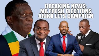 BREAKING NEWS: MA FRESH ELECTIONS ARIKO LETS CAMPAIGN