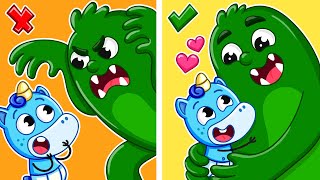 картинка: Уходи, Злой Монстр! 👹 | Веселые Приключения с Младшим Братиком | Крошка Мими🦄
