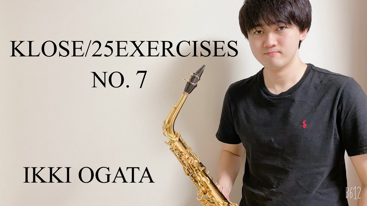 H.Klose：25 Exercices Journaliers pour saxophones No.7