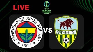 LIVE Zimbru Chisinau VS Fenerbahce Live Scoreboard UEFA Champions League