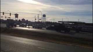 Military Convoy transport Minot ND