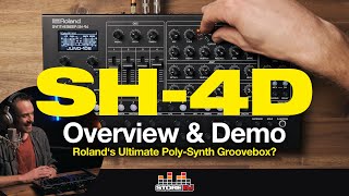 SH-4D Demo & Overview! Roland's Ultimate Synth Groovebox