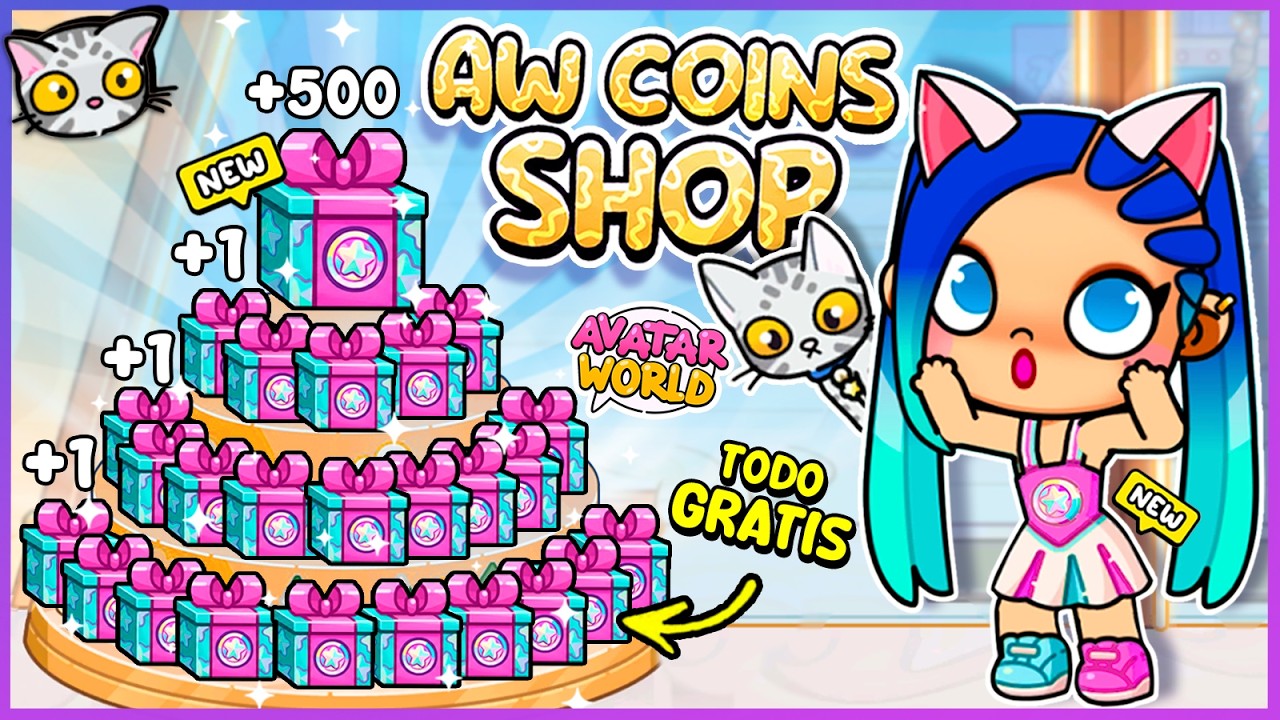 🪙🔥 ¡Dónde encontrar GRATIS TODAS las MONEDAS de Avatar World! Secretos Parte 2