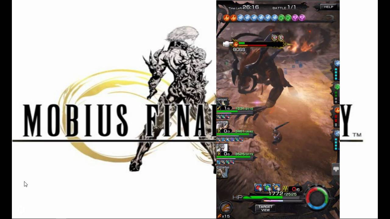 Mobius Final Fantasy FFRK legendary cards and Ifrit 2* lets play YouTube