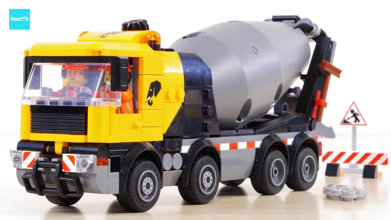 レゴ シティ ミキサー車 60478 / LEGO City Cement Mixer Speed build