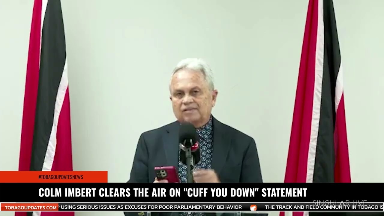 COLM IMBERT CLEARS THE AIR ON CUFF YOU DOWN STATEMENT