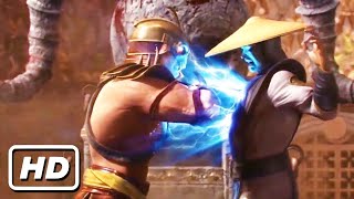 Shao Kahn Splitting Raiden in Half CINEMATIC SCENE | Mortal Kombat