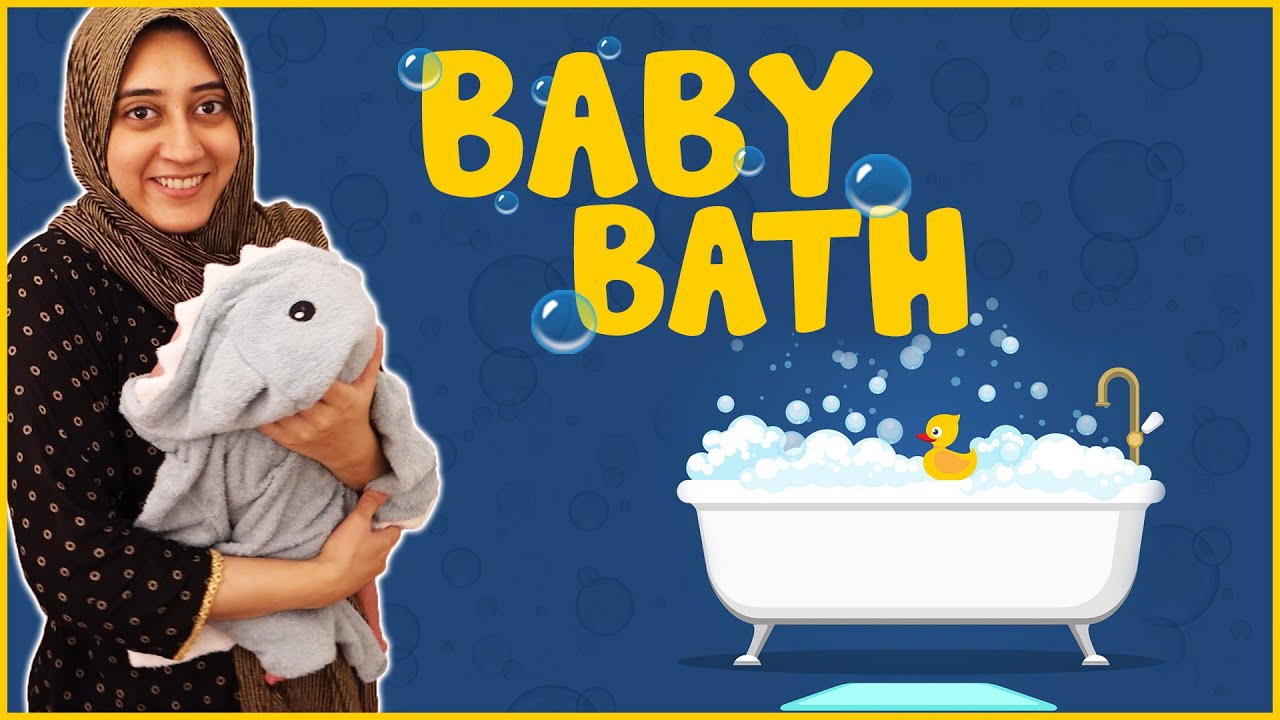 Tips On How To Bathe Newborn Baby (Urdu/Hindi) YouTube