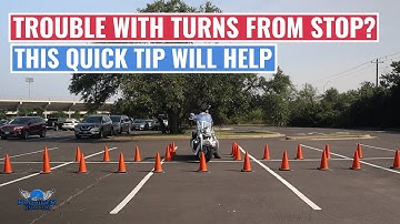 Turning From Stop On Motorcycle- Checkout This Quick Tip That Will Help
