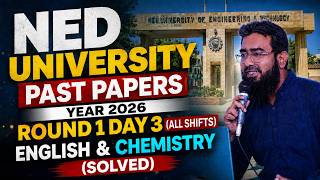 NED 2026 Round 1 Day 3 (Chemistry & English Solved)