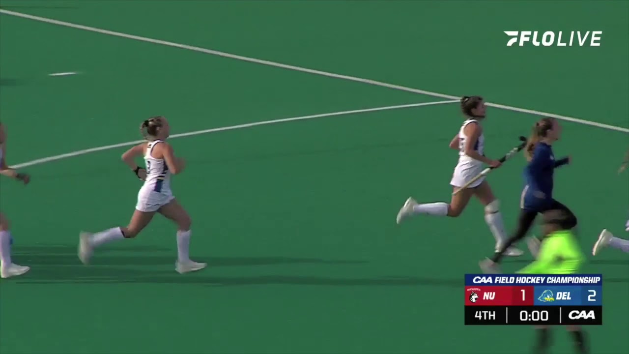 CAA Field Hockey Championship 1 Delaware 2, 3 Northeastern 1 YouTube
