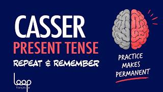 Information Learn French Verbs | 086 Casser - To Break (Present tense) | Repeat & Remember 🇫🇷 Guide