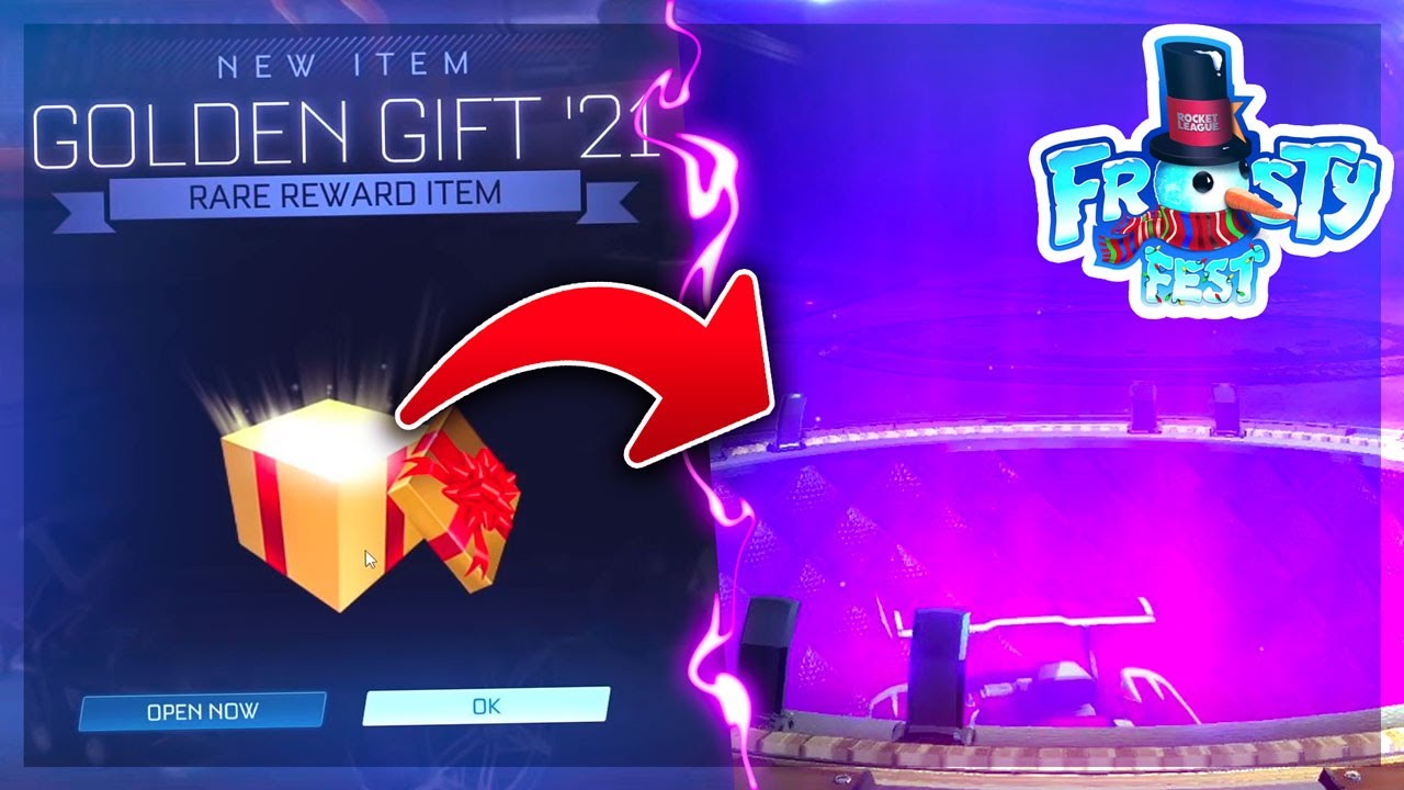 *NEW* GOLDEN GIFT 2021 AND FREE REWARDS ON ROCKET LEAGUE!