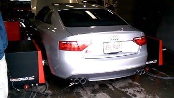 AUDI S5 dyno