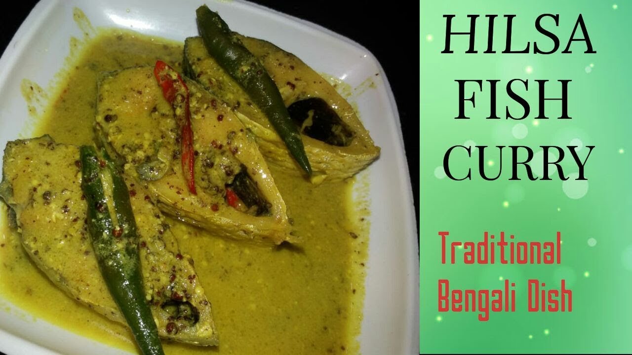 HILSA FISH CURRY IN MUSTARD GRAVY//A TRADITIONAL BENGALI FISH RECIPE