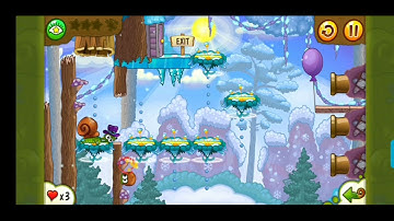 Snail Bob 2 Winter Story Level 22 | So Easy Trick Level Compelet Gameplay  Android And Offline Game
