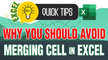 Excel Quick Tips: WHY YOU SHOULD AVOID MERGING CELLS. Keep on learning!!! 🧐