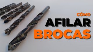 COMO AFILAR BROCAS  SHARPEN DRILL  / Juan Carlos Aquila