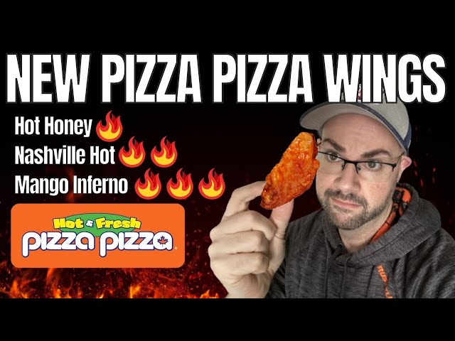 New Pizza Pizza hot wings E82 