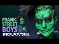 Frankenstein's Monster boyband Halloween makeup tutorial