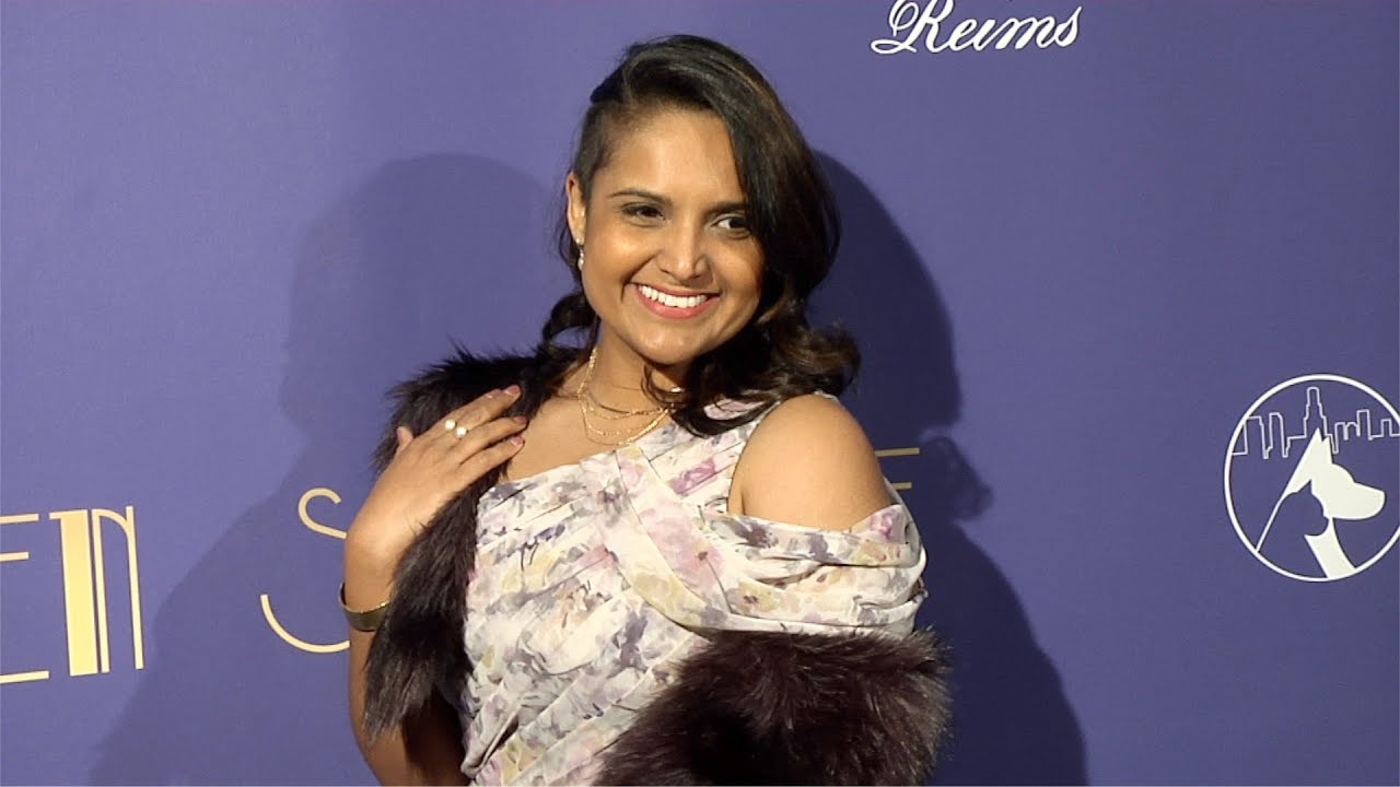 Poonam Basu 2019 Golden Soiree Pre-Oscar Party Red Carpet - YouTube