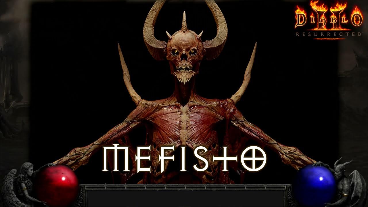 Diablo II Resurrected Jefes Andariel, Duriel, Mefisto, Diablo y