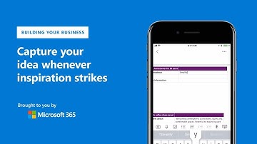 Mobile note taking makes it easy to brainstorm on the go with Microsoft OneNote