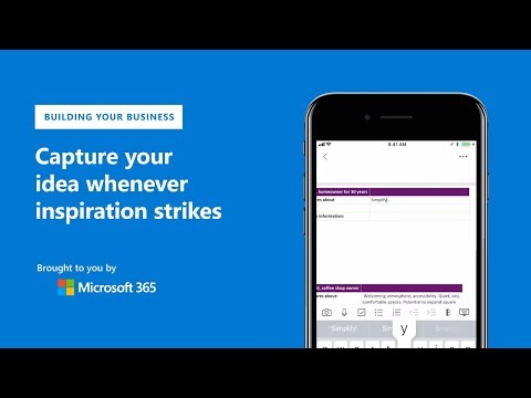 Mobile note taking makes it easy to brainstorm on the go with Microsoft OneNote