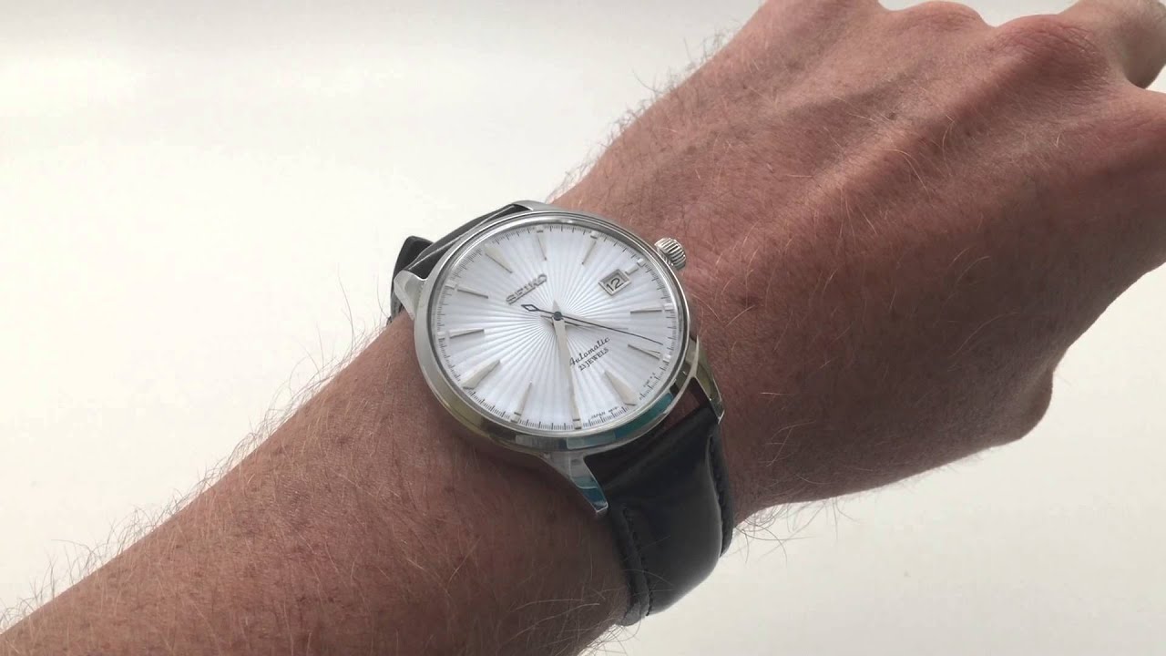 Seiko SARB065 Cocktail Time Watch Review - YouTube