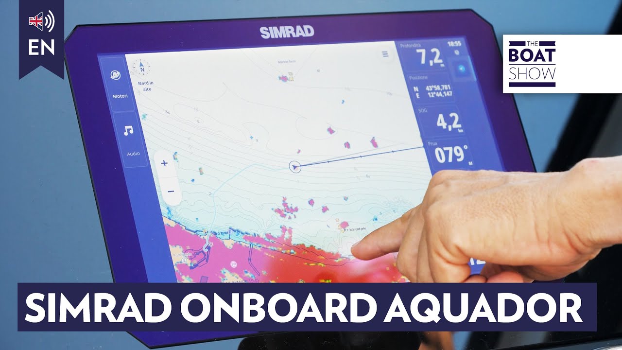 ⁣[ENG] SIMRAD Onboard Aquador: Cutting-Edge Boating Tech - The Boat Show