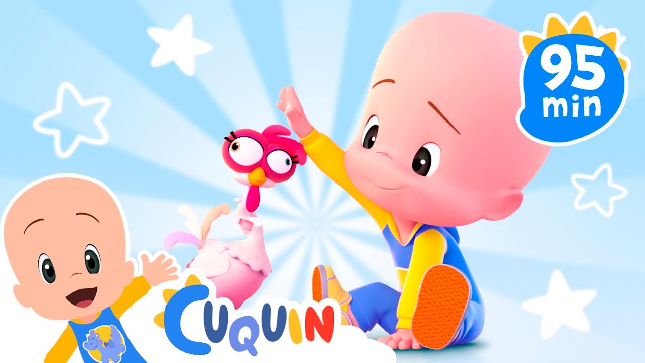 La Gallina de los Huevos Sorpresa de Cuquín y más vídeos | Caricaturas y dibujos animados para bebés