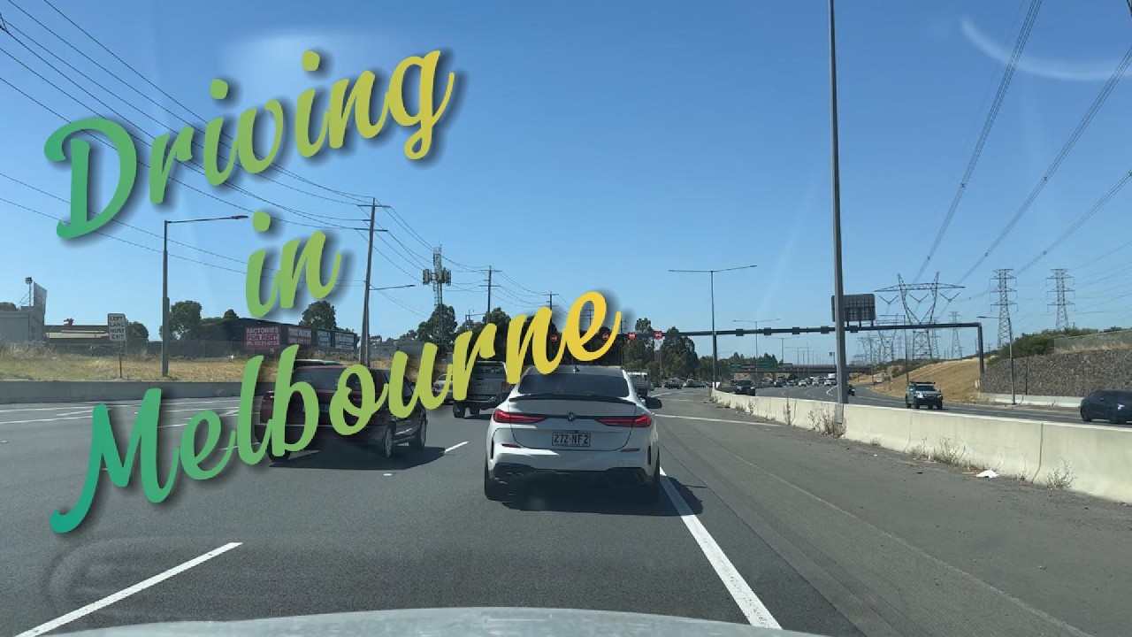 Driving in Melbourne – A Dream Monday on the Road | Light Traffic Back Home