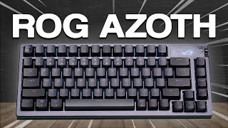 This Gaming Keyboard is Great, BUT... | ASUS ROG AZOTH Review