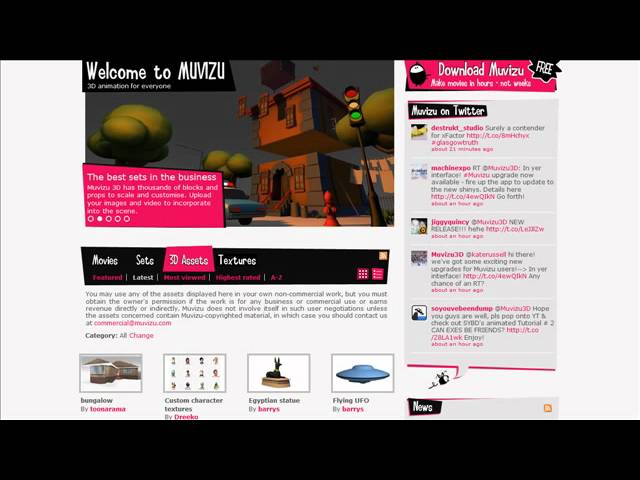 Welcome to Muvizu 3d animation software - YouTube