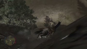 Red Dead Redemption - Falling Through The Map Glitch