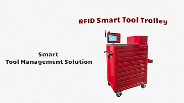 Smart Tool Management System Solution-RFID Smart Tool Trolley